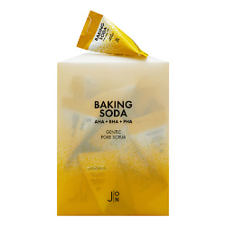 Скраб-пилинг для лица содовый Baking soda Gentle Pore Scrub 20*5 мл