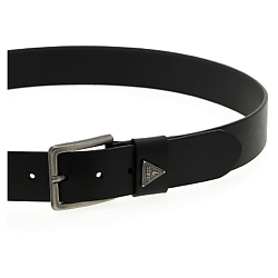Кожаный ремень Triangle Logo Belt