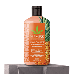 Гель для душа Ананас и Медовая дыня Sweet Pineapple & Honey Melon Herbal Body Wash
