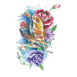 Временная переводная татуировка Tattoo PS&KG-014