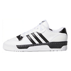 Кроссовки Rivalry Low Cloud White Core Black Stripes