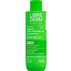 Лосьон для глубокого очищения и сужения пор Seracin Deep Pore - Cleansing Lotion