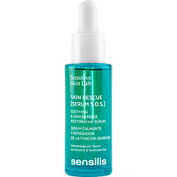 Успокаивающая и восстанавливающая кожный барьер сыворотка Skin Rescue Serum S.O.S Soothing & Skin Barrier Restorative Serum