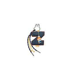 Подвеска в виде буквы "Z" The Monsters LABUBU Pin For Love,1 шт.