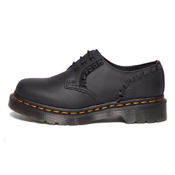 1461 Frill Nappa Leather Oxford Shoes 'Black' Women's