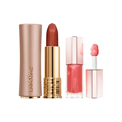 Набор: L'Absolu Rouge Intimatte + Lip Idole JuicyTreat Oil-in-Gloss