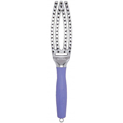 Щетка Fingerbrush Combo продувная изогнутая, ион нейлон/щетина