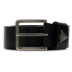 Кожаный ремень Triangle Logo Belt