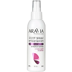 Дезодорант для ног от пота и запаха с лавандой и мятой Foot Spray Antiperspirant