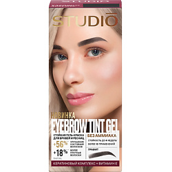 Гель-краска для бровей и ресниц Eyebrow Tint Gel