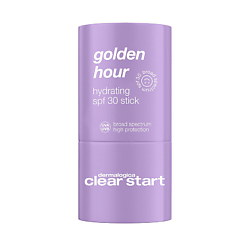 Солнцезащитный стик с шиммером Clear Start Golden Hour SPF30