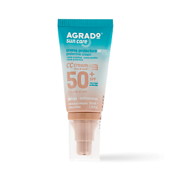 Солнцезащитный водостойкий CC-крем для лица и шеи SPF 50+