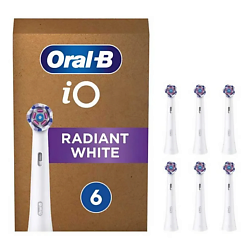 Сменные насадки для электрической зубной щетки Oral-B iO Radiant White