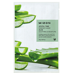 Маска тканевая для лица с экстрактом сока алоэ Aloe Joyful Time Essence Mask