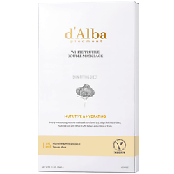 Питательная двойная маска для лица White Truffle Double Mask Pack