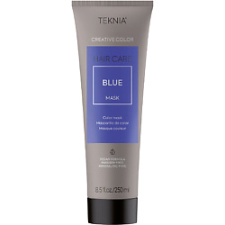Маска тонирующая для придания цвета синий Teknia Creative Color Mask