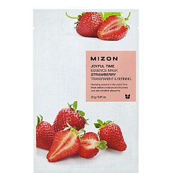 Маска тканевая для лица с экстрактом клубники Strawberry Joyful Time Essence Mask