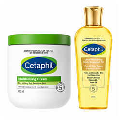 Набор для сухой кожи тела Hydrating Body Oil & Cream Care