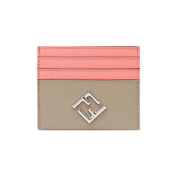 Визитница кожаная женская для карточек Fendi