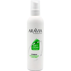 Сливки для тела успокаивающие с алоэ вера Soft Cream Post-epil