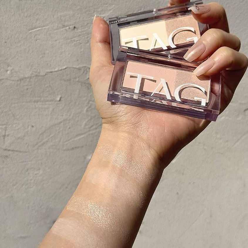 TAG Палетка хайлайтеров для лица Face Volume Lighter – фото 5