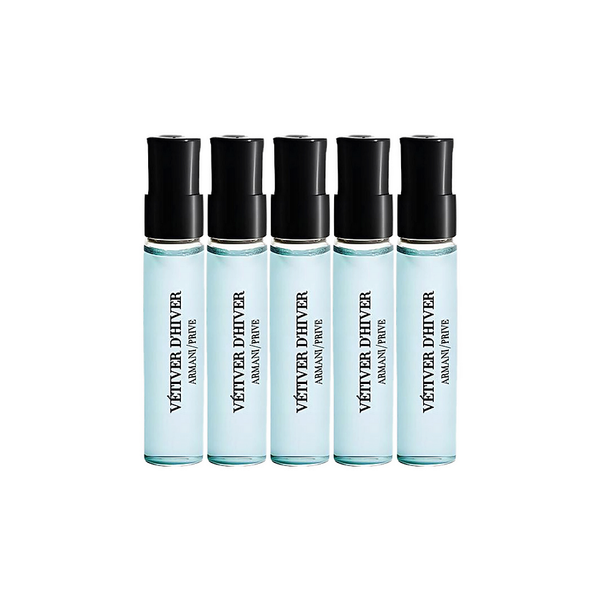 Изображение товара GIORGIO ARMANI Миниатюра туалетной воды Prive Vetiver d'Hiver, 5x2 мл