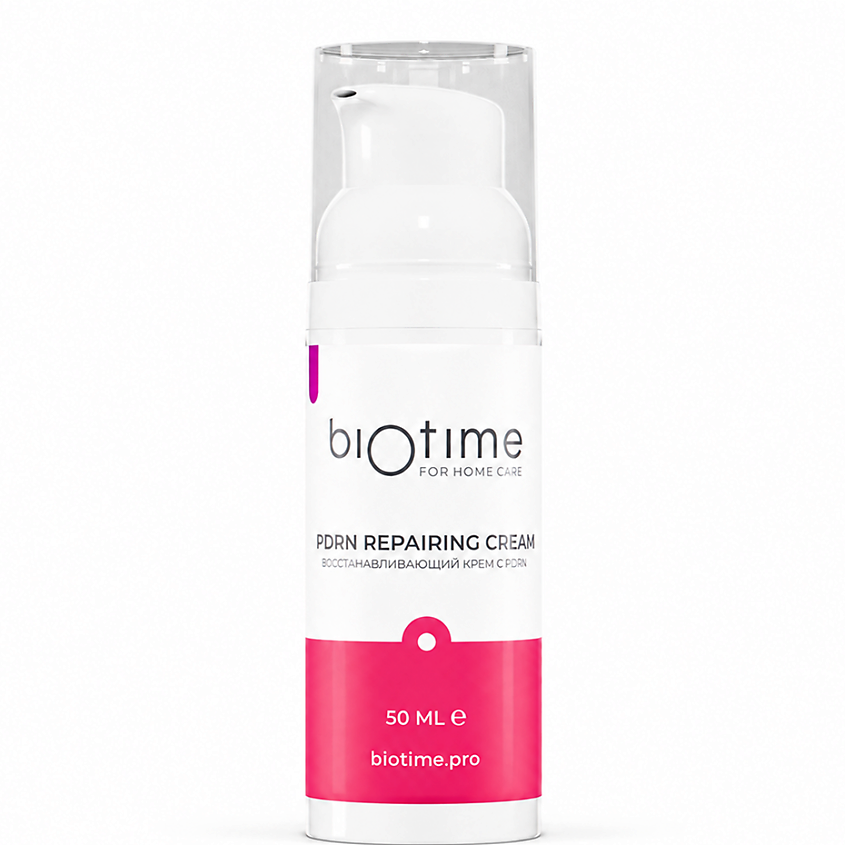 Изображение товара BIOTIME FOR HOME CARE Крем для лица с PDRN восстанавливающий и успокаивающий, 50 мл Изображение товара BIOTIME FOR HOME CARE Крем для лица с PDRN восстанавливающий и успокаивающий, 50 мл