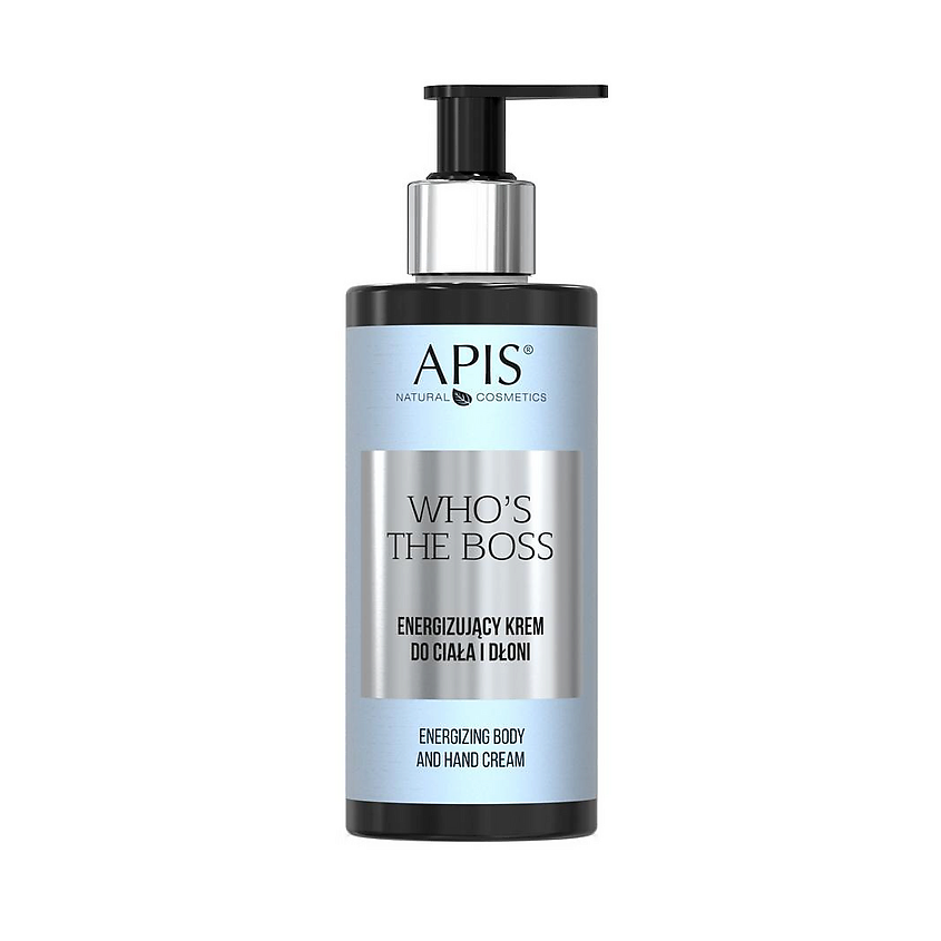 Изображение товара APIS NATURAL COSMETICS Энергетический крем для рук и тела Who’s The Boss, 300 мл Изображение товара APIS NATURAL COSMETICS Энергетический крем для рук и тела Who’s The Boss, 300 мл