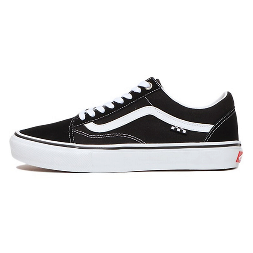 Изображение товара VANS Кроссовки Skate Old Skool Black White - стильная обувь для повседневной носки Изображение товара VANS Кроссовки Skate Old Skool Black White - стильная обувь для повседневной носки