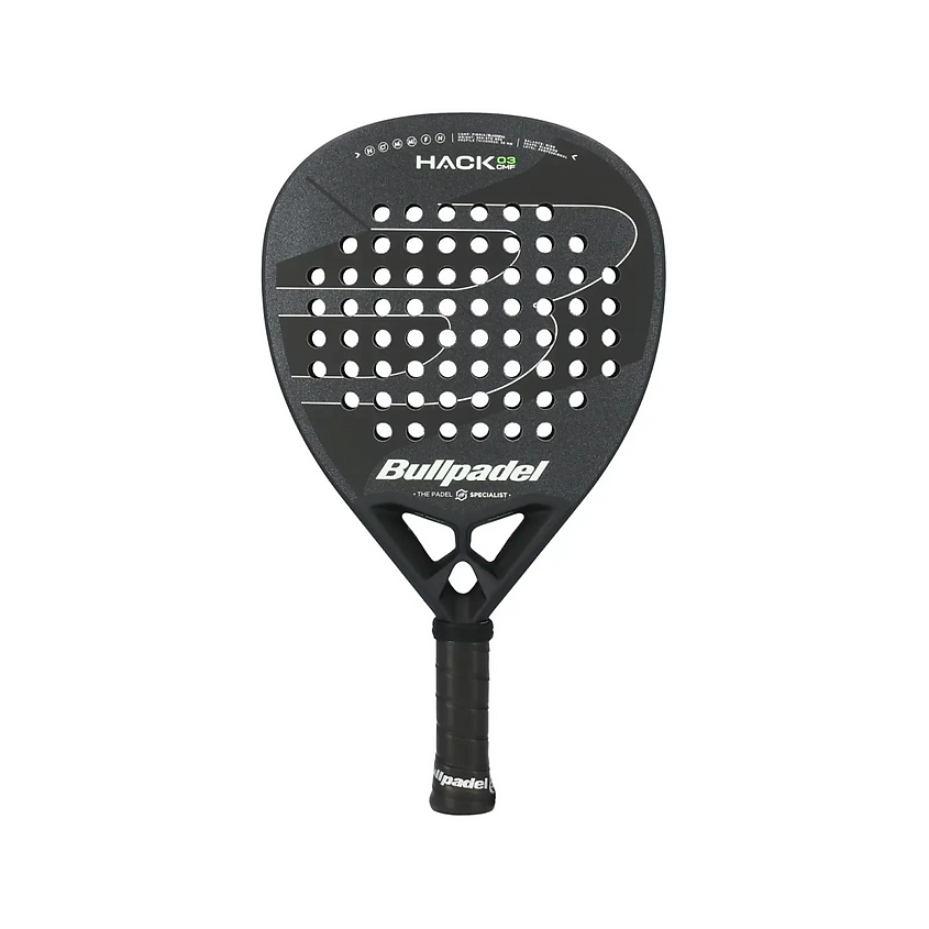 Изображение товара BULLPADEL Ракетка для падел-тенниса Hack 03 CMF X-Series, Серый Изображение товара BULLPADEL Ракетка для падел-тенниса Hack 03 CMF X-Series, Серый