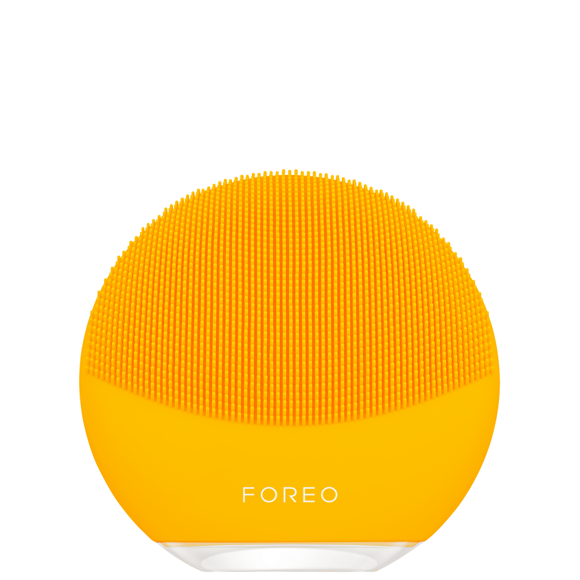 Изображение товара Электрическая очищающая щеточка для лица FOREO LUNA mini 3 желтая Изображение товара Электрическая очищающая щеточка для лица FOREO LUNA mini 3 желтая