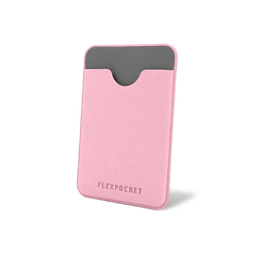 Изображение товара FLEXPOCKET Чехол для карты из экокожи на телефон, розовый, 95х63 мм Изображение товара FLEXPOCKET Чехол для карты из экокожи на телефон, розовый, 95х63 мм