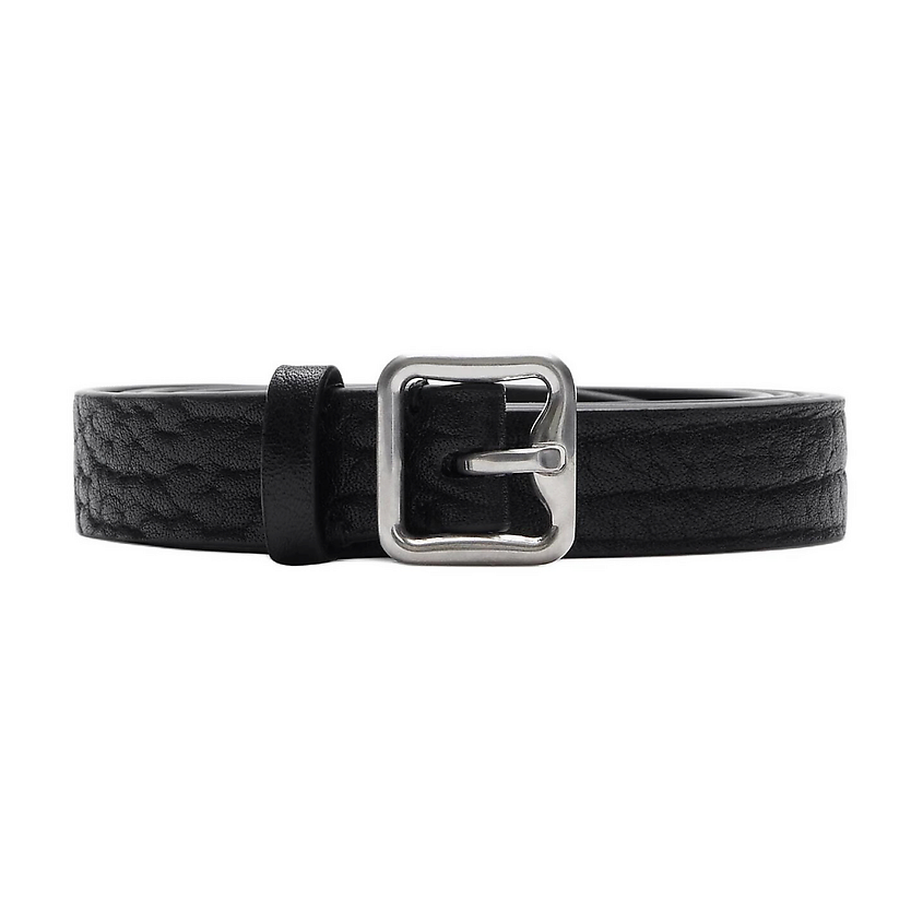 Изображение товара BURBERRY Кожаный ремень B Buckle Leather Belt, Цвет: Черный, Размер: S