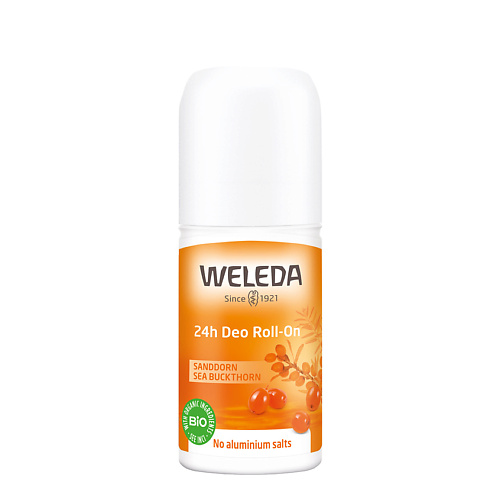 Дезодорант-ролик WELEDA Дезодорант облепиховый 24 часа 24h Roll-On Sanddorn Sea Buckthorn