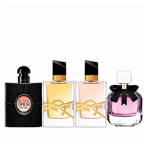 Набор парфюмерии YVES SAINT LAURENT Набор миниатюр Black Opium, Libre и Mon Paris
