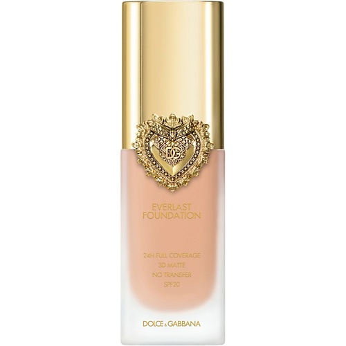 DOLCE&GABBANA Стойкий матовый тональный крем Everlast foundation SPF20 PA+++