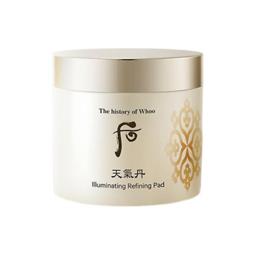 Диски для эксфолиации THE HISTORY OF WHOO Тонер-пэды Cheongidan Illuminating Refining Pad