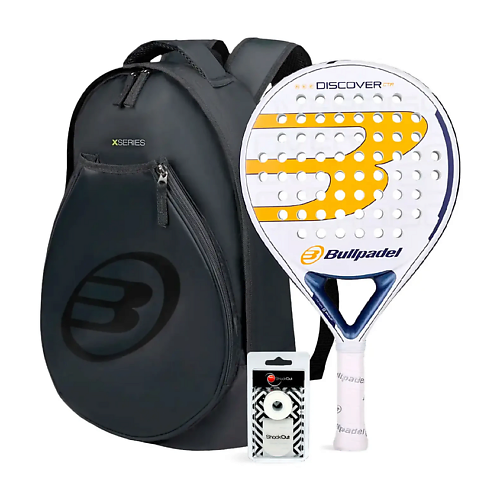 Ракетка для падел тенниса BULLPADEL Набор для падел тенниса Discover Ctrl Bag