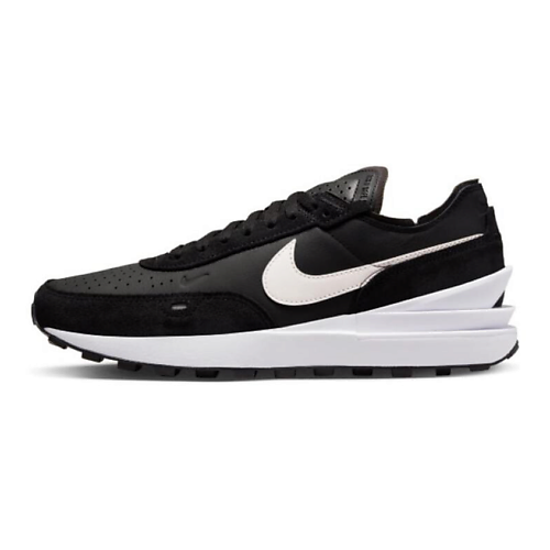 Кроссовки NIKE Кроссовки Waffle One Leather Black White
