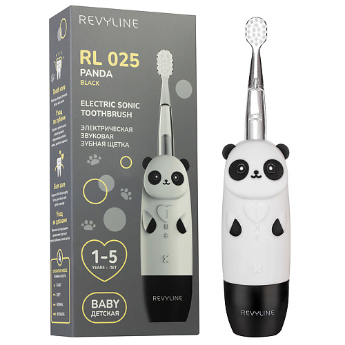 REVYLINE Электрическая звуковая зубная щетка RL 025 Panda