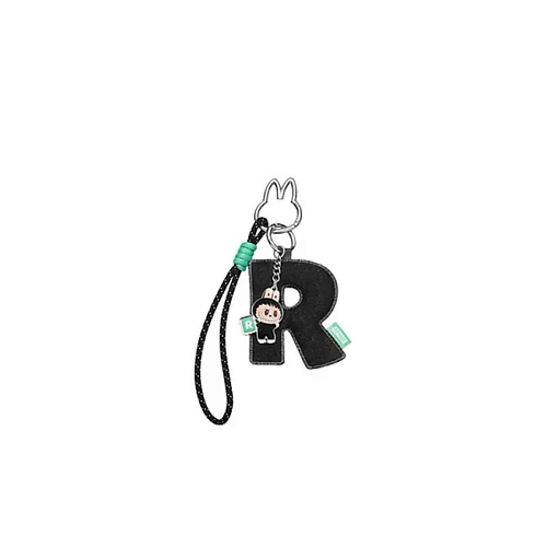 Брелок POP MART Подвеска в виде буквы R The Monsters LABUBU Pin For Love,1 шт.