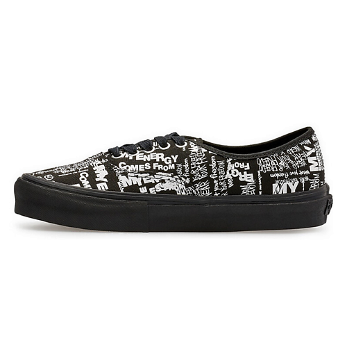 Кроссовки VANS Кроссовки Authentic Comme Des Garcons Black Message
