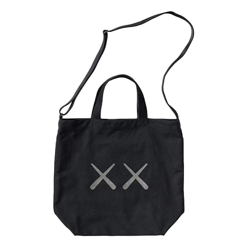Сумка UNIQLO Сумка Cotton Shoulder Bag Crossbody Bag Handbag Regular Men's Black