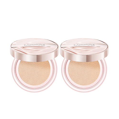 Набор средств для лица LANCOME Набор тональных кушонов для лица Skin Idole 3 Serum Finecover Cushion