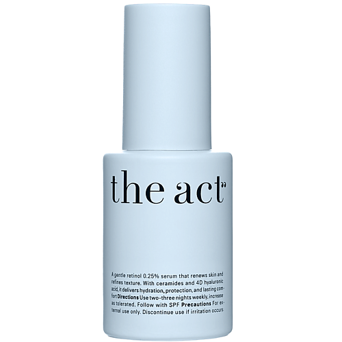 Сыворотка для лица THE ACT Сыворотка для лица с ретинолом 0,25%