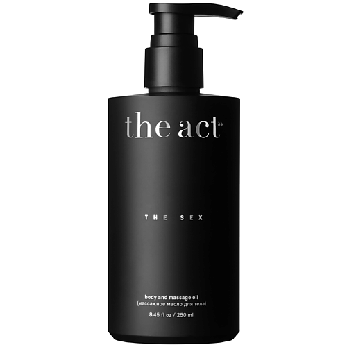 Масло для тела THE ACT Массажное масло для тела интимное THE SEX