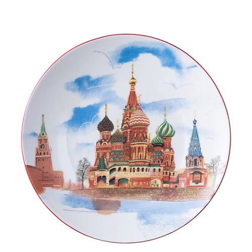 Тарелка ИМПЕРАТОРСКИЙ ФАРФОРОВЫЙ ЗАВОД Тарелка декоративная Сердце Москвы
