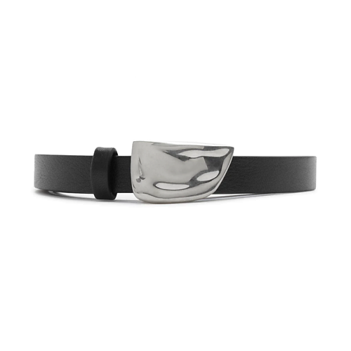 Ремень BURBERRY Кожаный ремень Shield Leather Belt