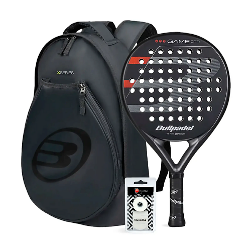 Ракетка для падел тенниса BULLPADEL Набор для падел-тенниса Game CTR + Bag Tour
