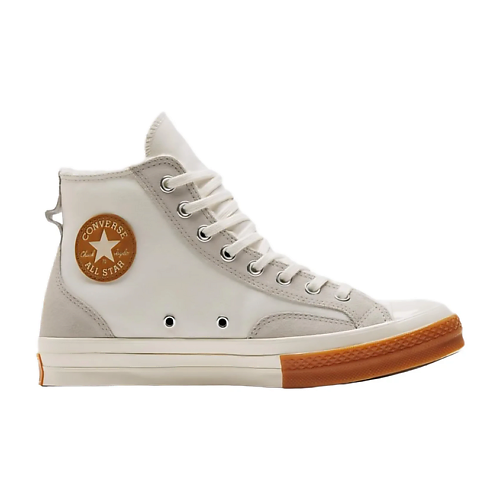 Кроссовки CONVERSE Конверс Chuck 70 High Lined Colorblock Vintage White Gum